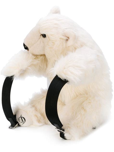 dolce gabbana polar bear backpack.